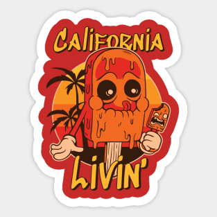 California Ice Cream Sticker